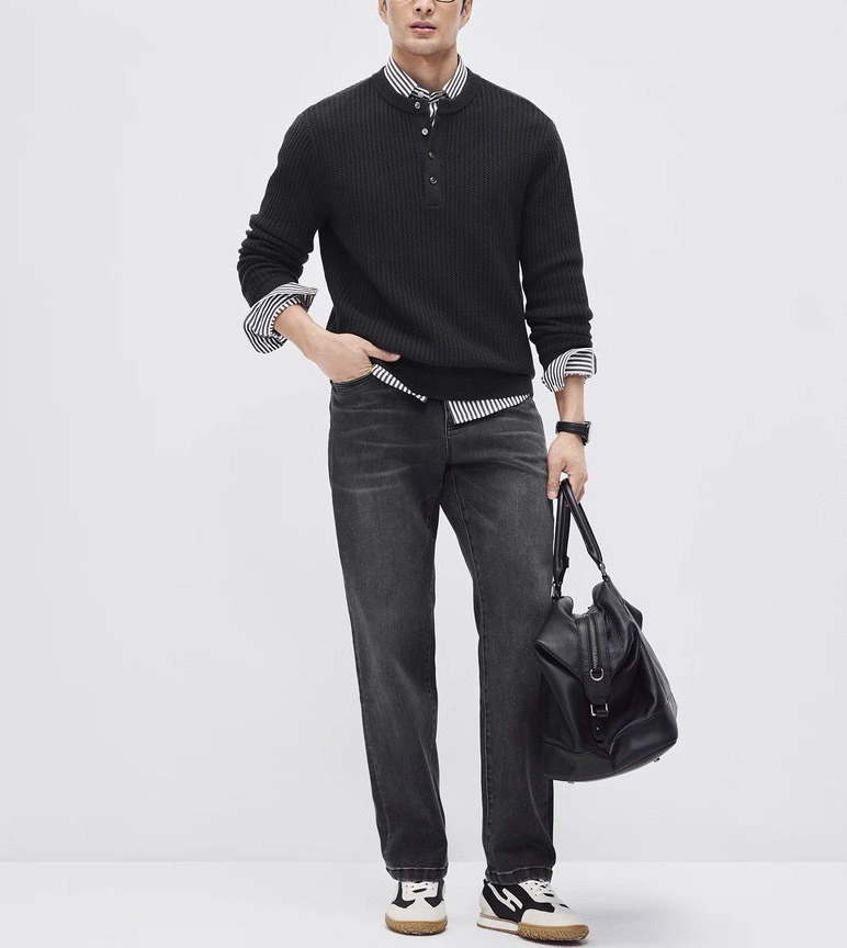 wg.luxury-- 8oro Pi191 Cotton Extrafine Merino Wool 2colour item:E-F409L1975-2H